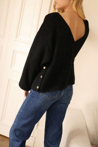 NEW // Pull Le Dany en laine mélangé - Noir