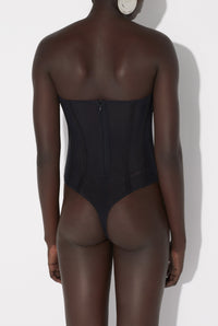 Body corset en tulle - Black