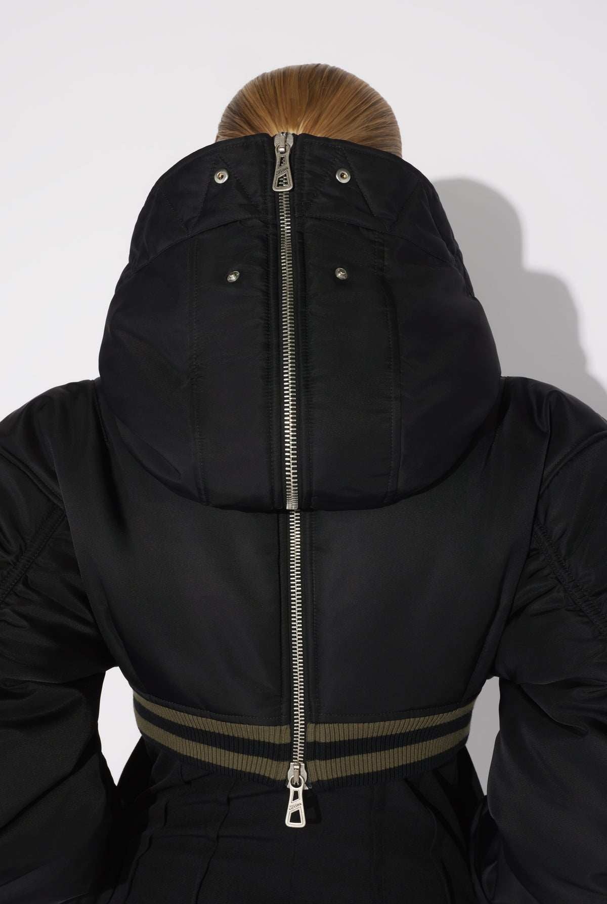 Le Bomber Court Matelassé - Black