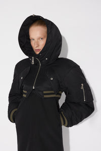 Le Bomber Court Matelassé - Black