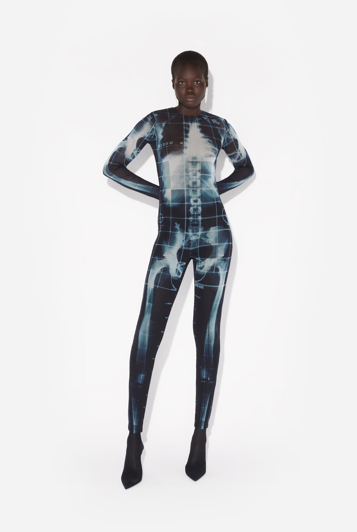La Combinaison Squeletor Noire - Black & Navy & Lightblue