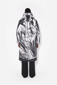 Parka Trompe-L'œil en coton - Black & White