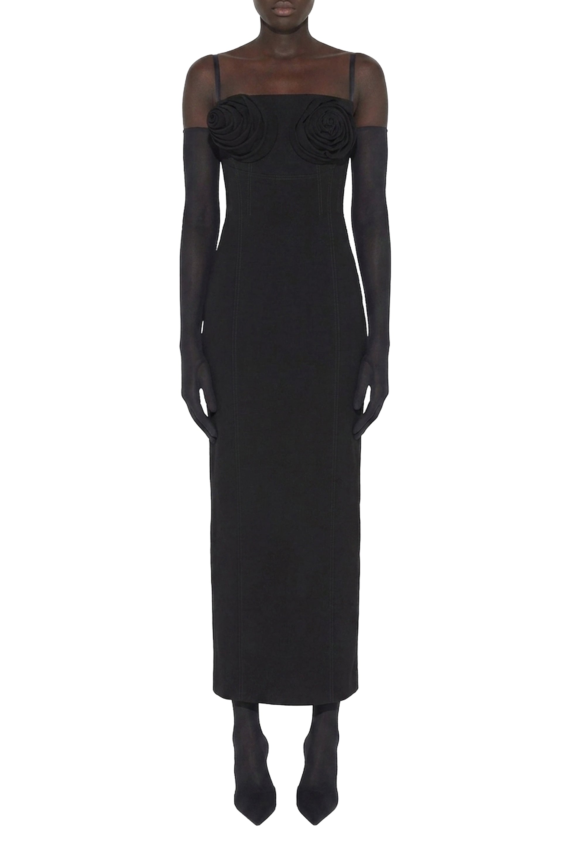 Robe à seins coniques - Black