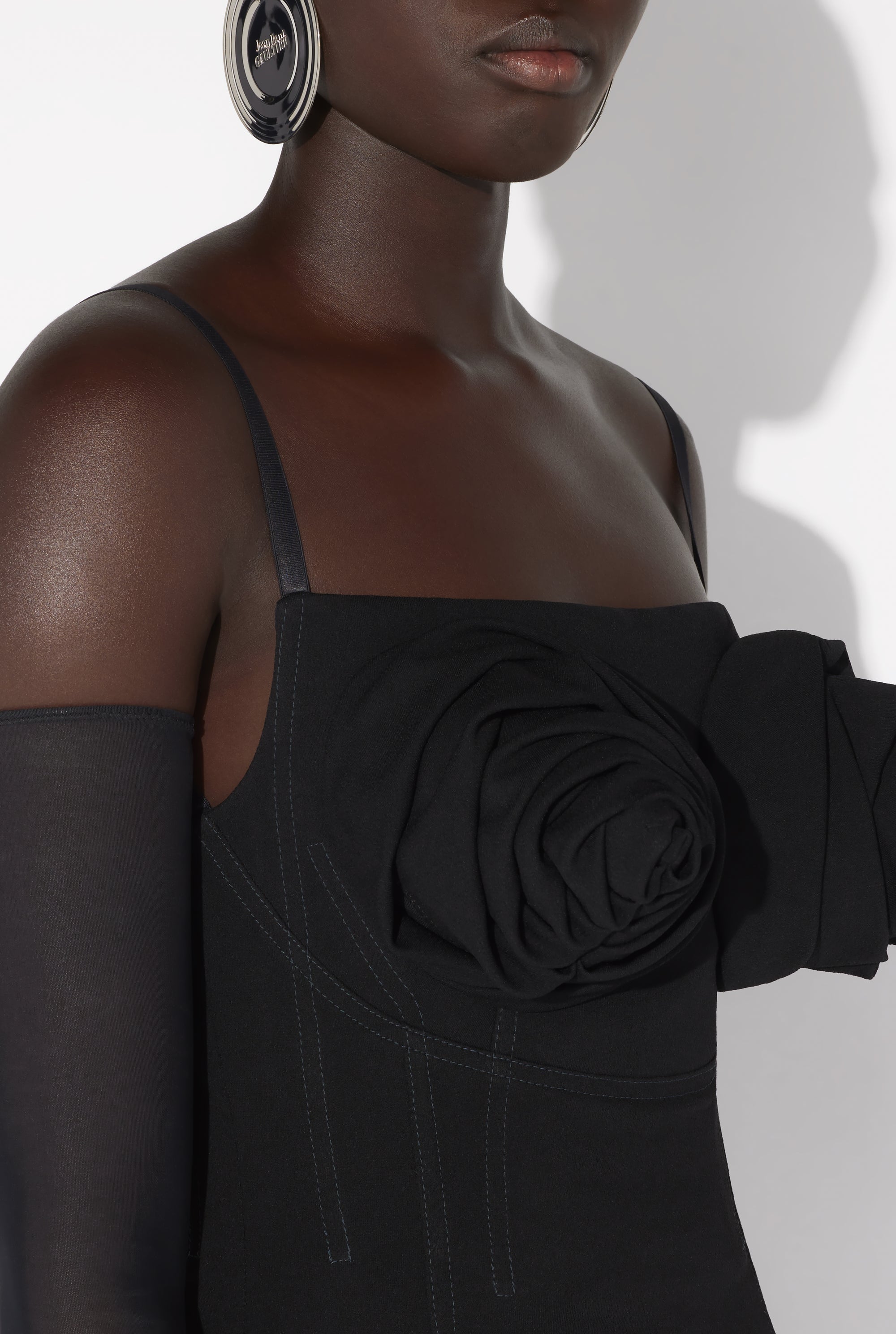Robe à seins coniques - Black