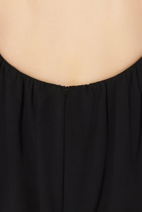 Robe corset bi-matière - Black