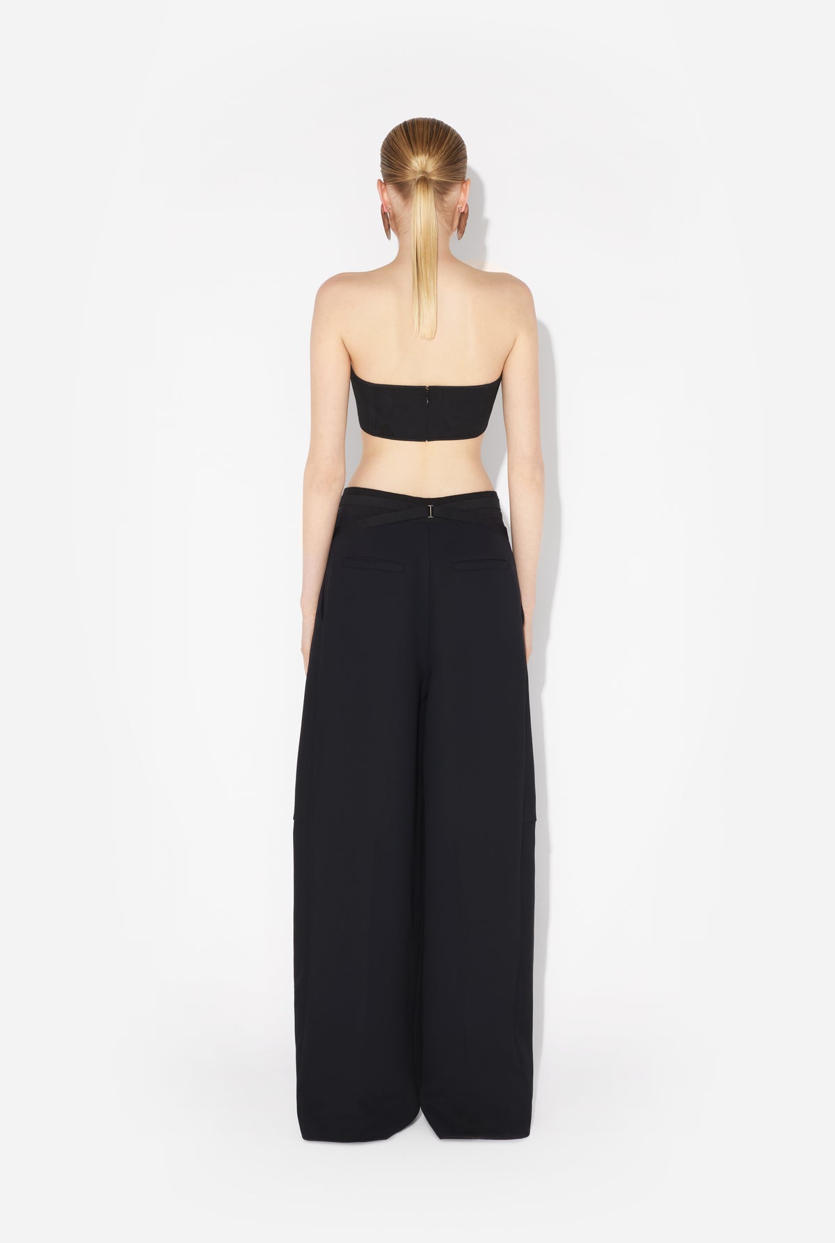 La Brassière Seins Conique Noire - Black