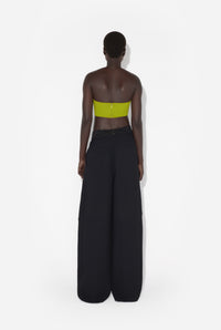 Jersey Bra With Conic Cup - Acidgreen