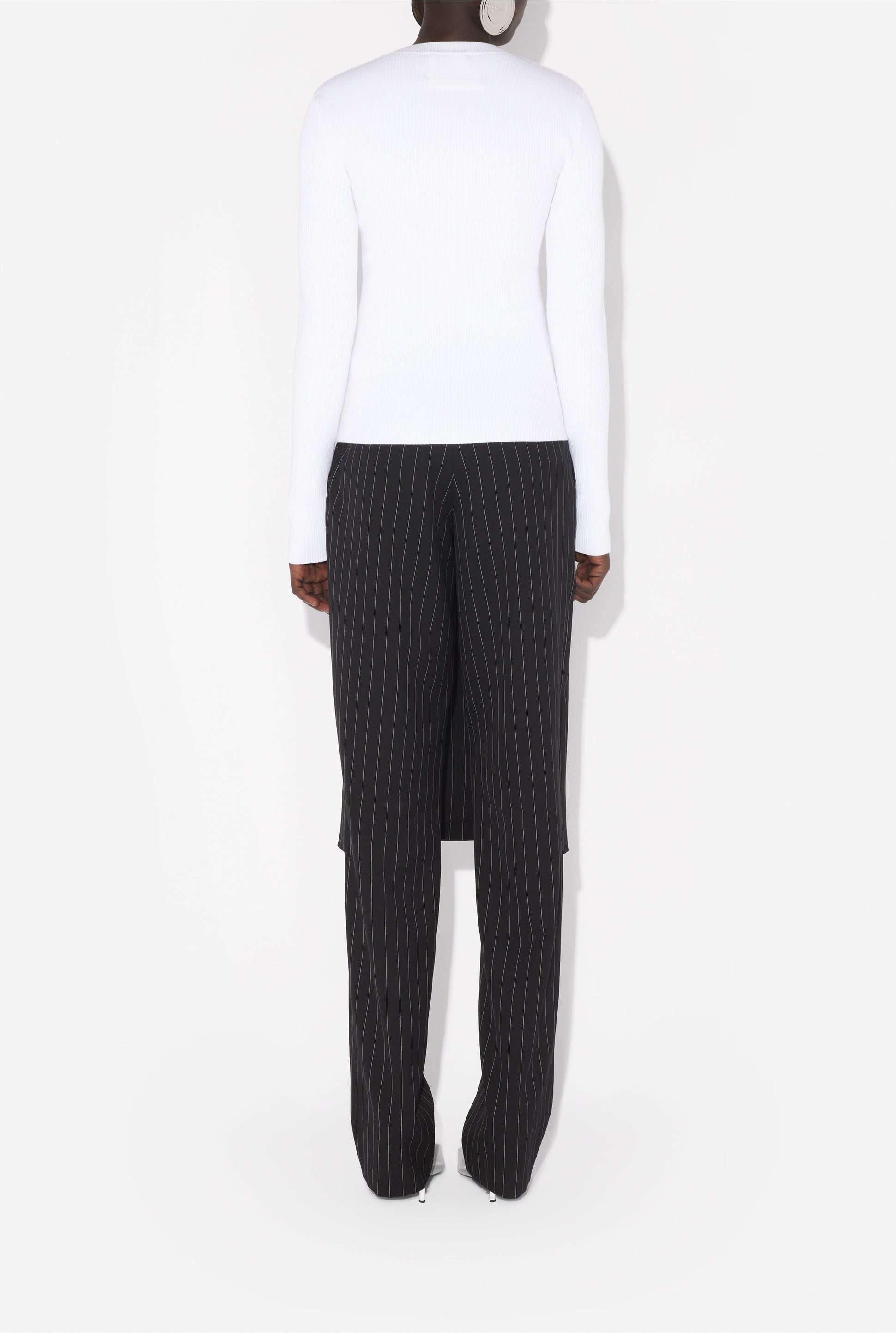 Top Blanc à chevrons - White