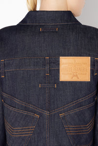 Veste Inversée en denim - Indigo
