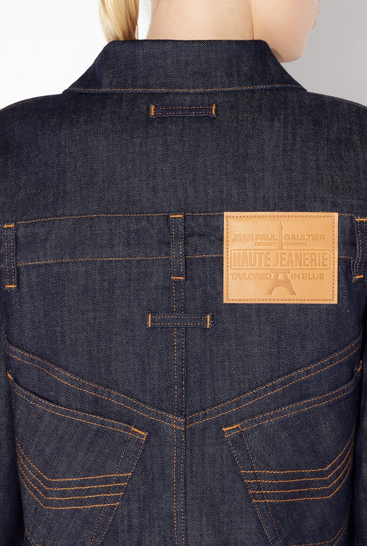 Veste Inversée en denim - Indigo