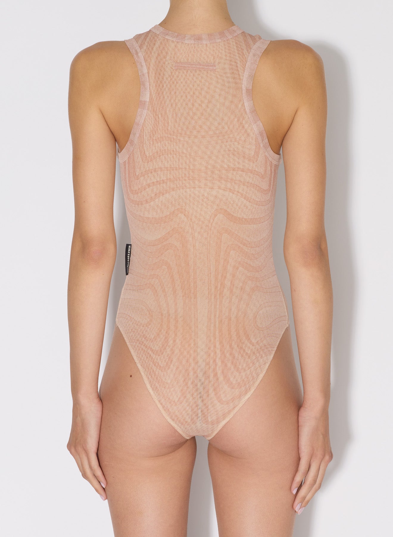 Body imprimé Spiral - Palepink & Dustypink