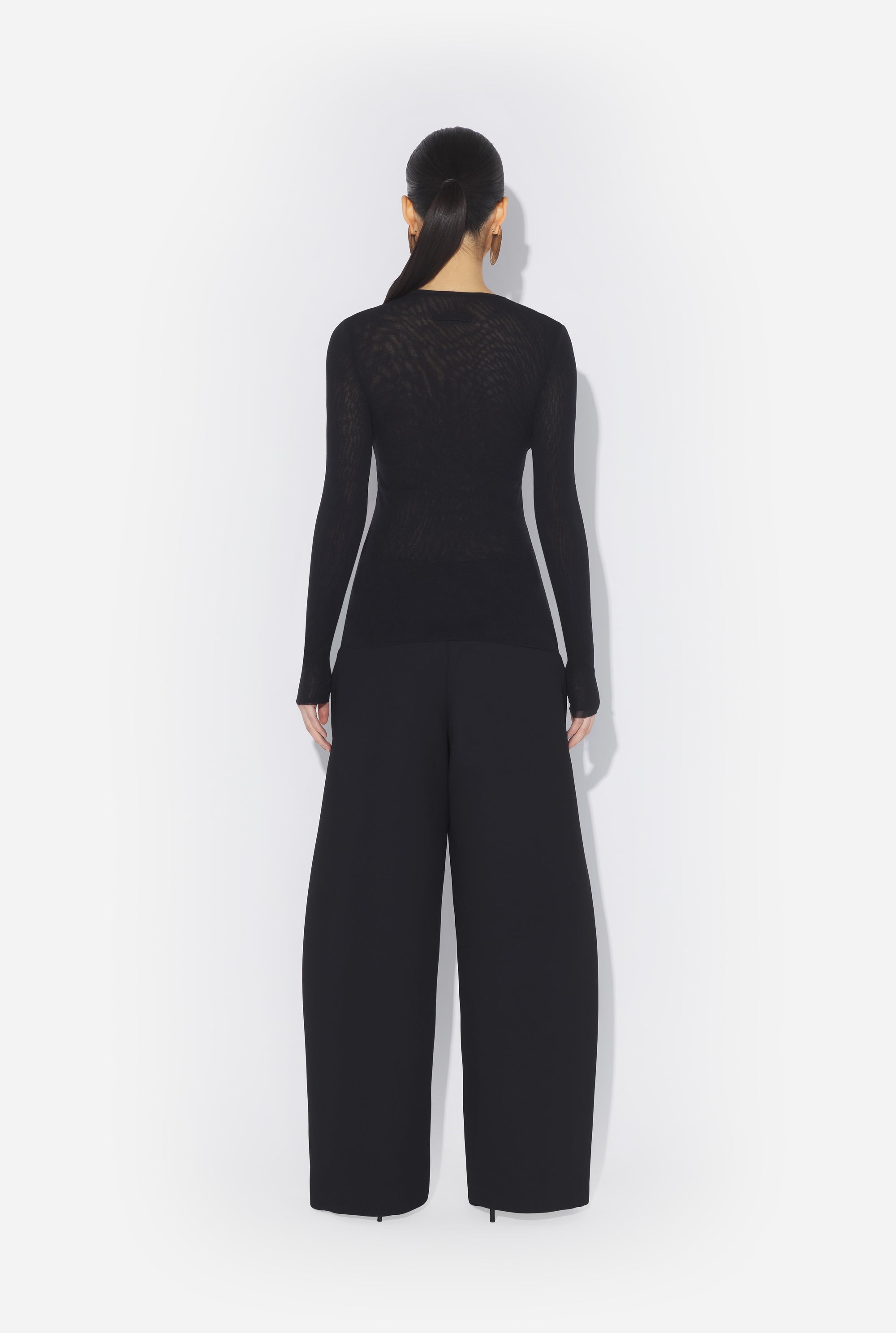 Pantalon Sculptural - Black