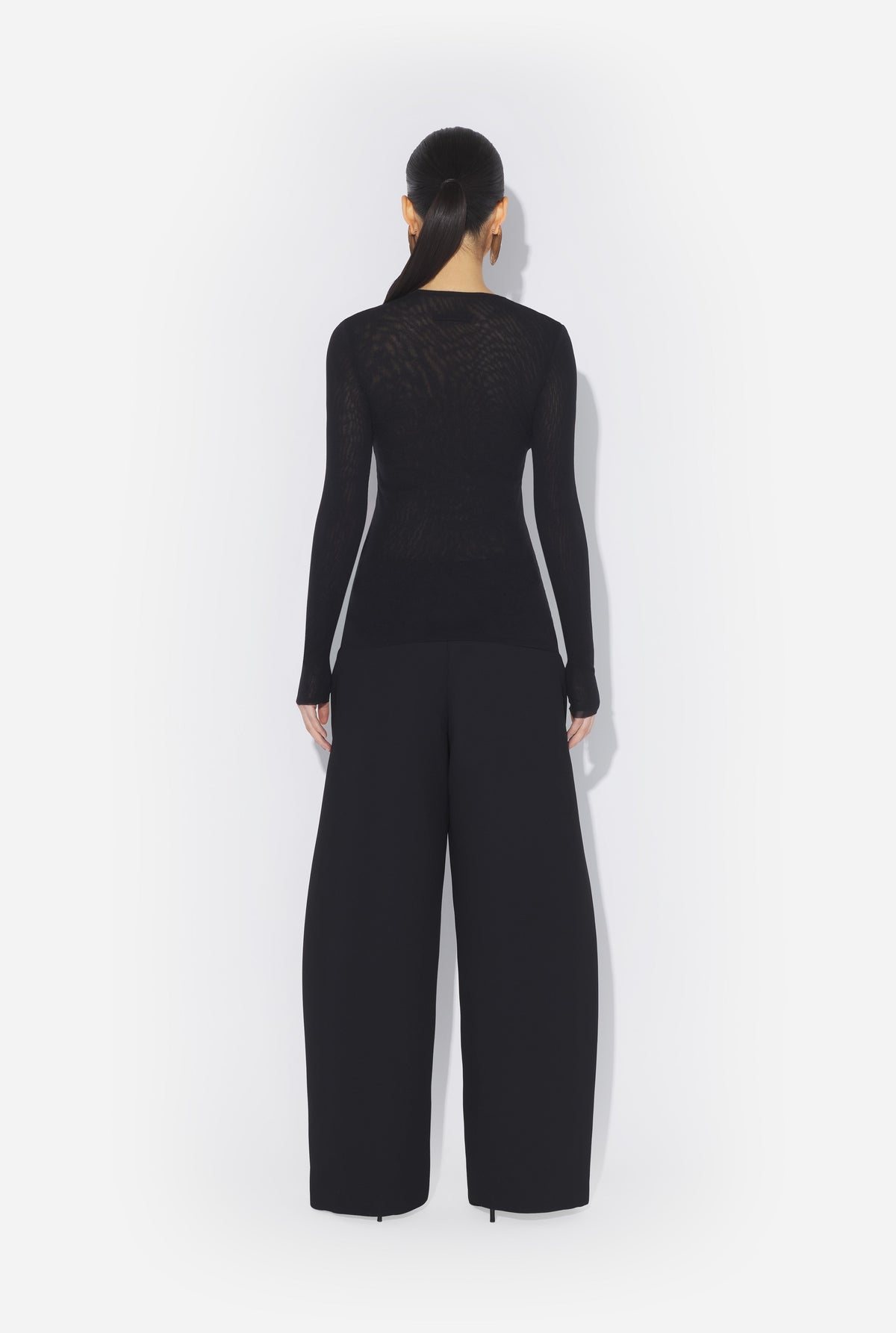 Pantalon Sculptural - Black