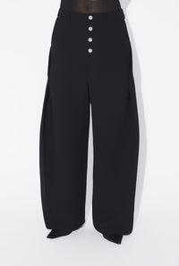 Pantalon Sculptural - Black