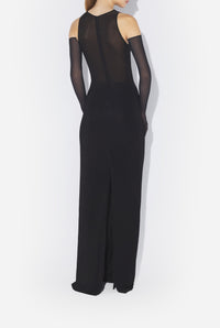 Robe longue conique - Black