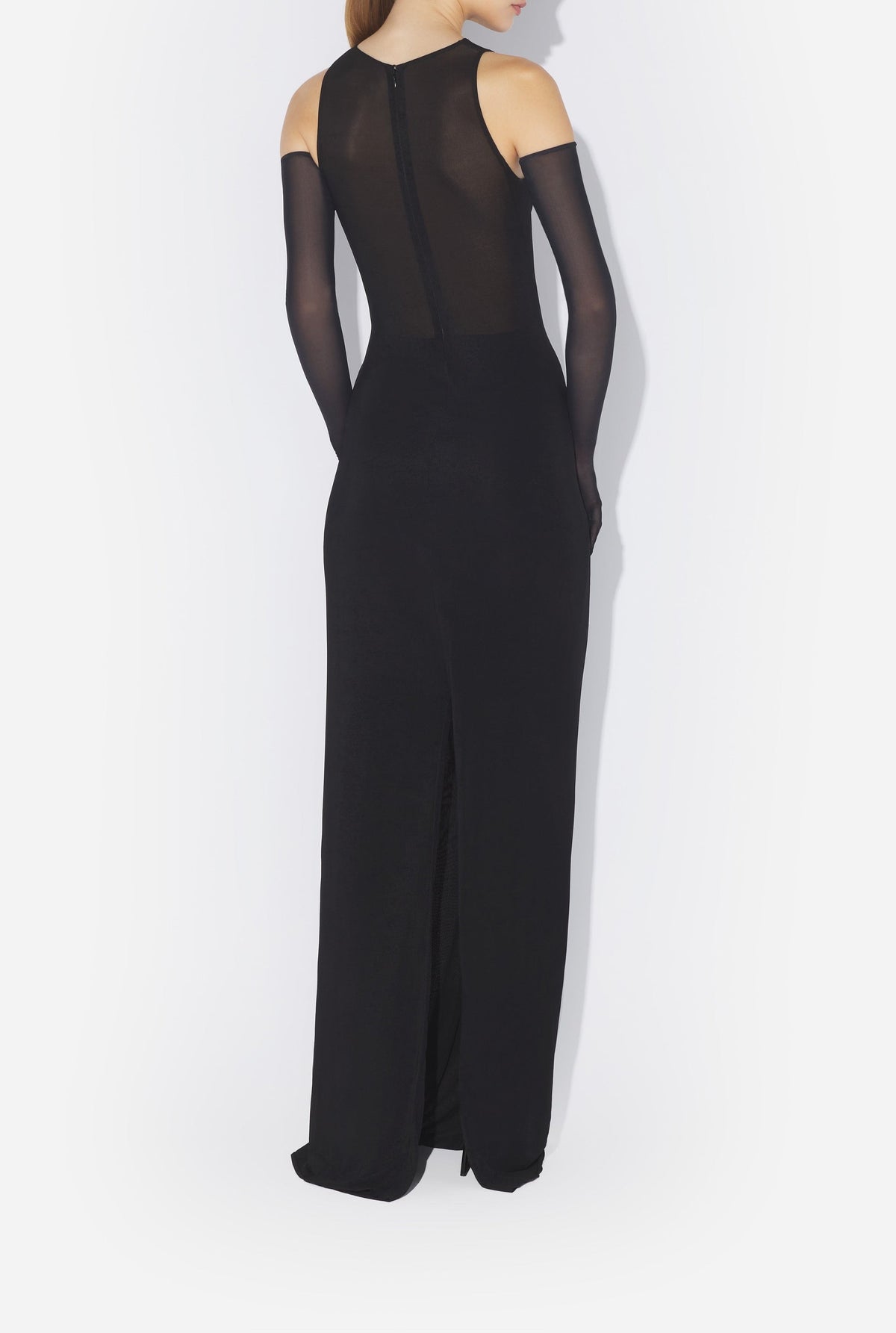 Robe longue conique - Black