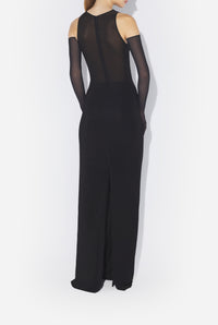 Robe longue conique - Black