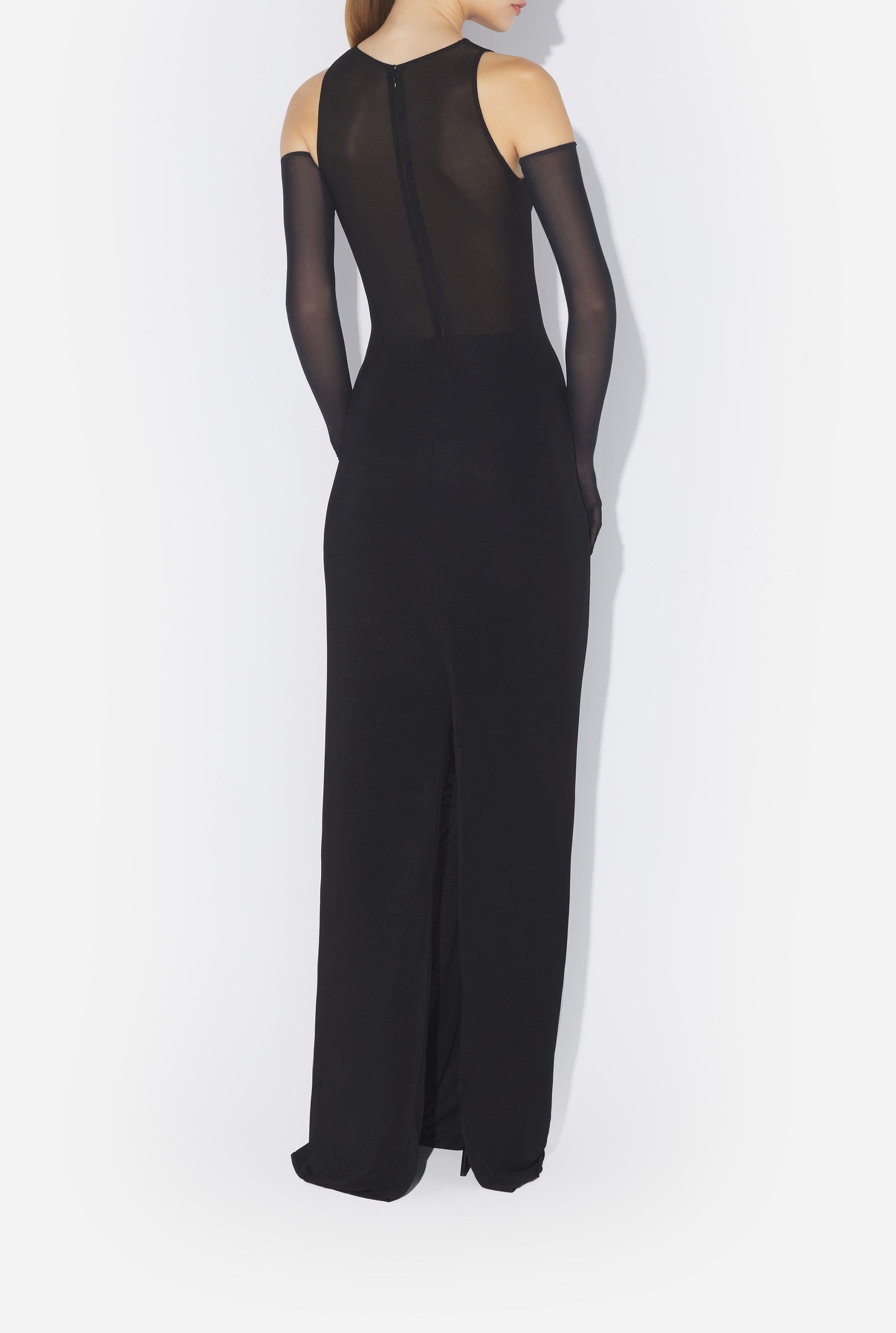 Robe longue conique - Black