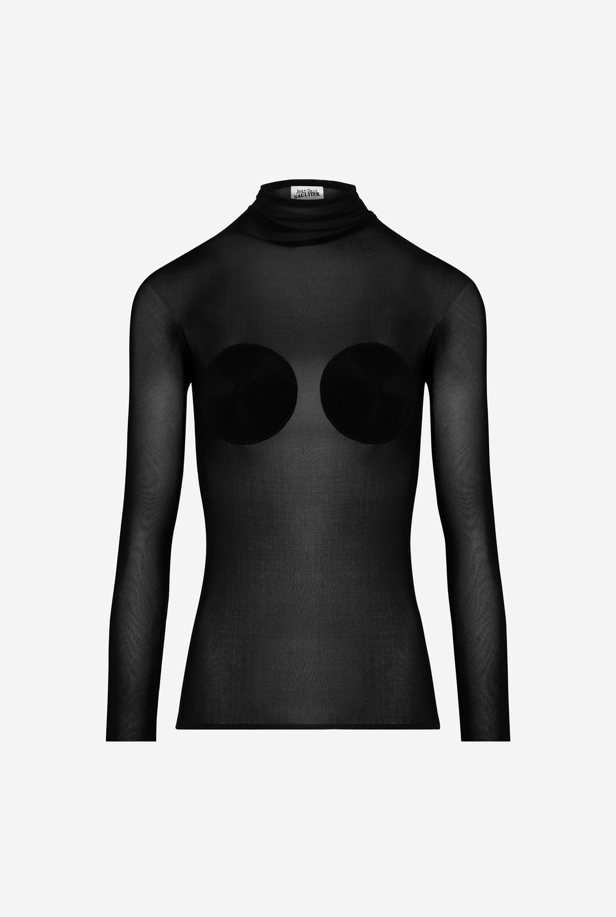 Light Jersey Backless Top With Covered Cup Detail - Black
