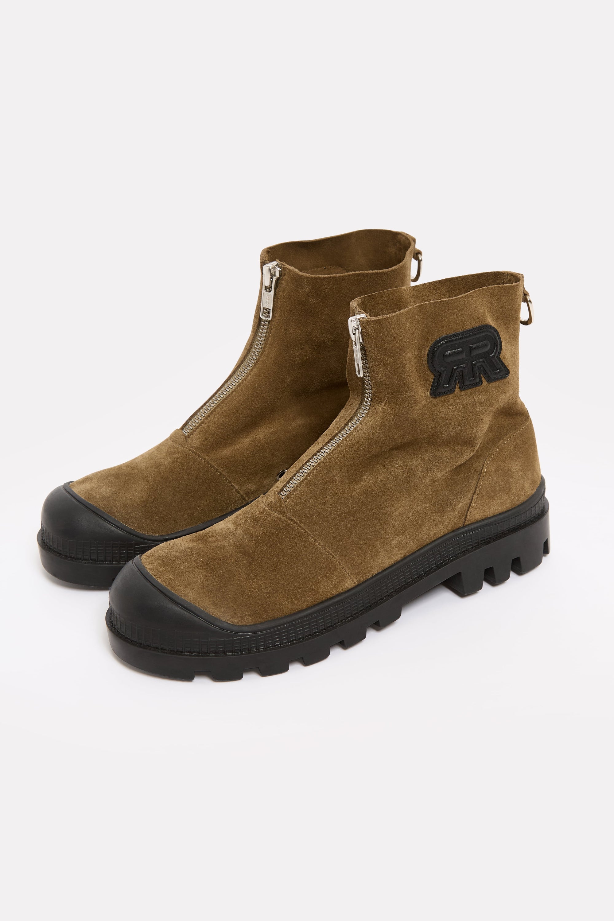 Bottes Nevada en cuir - Kaki