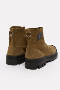 Bottes Nevada en cuir - Kaki