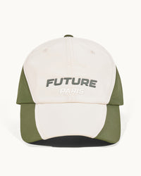 KAKI / NEW / QTY : 62 / Casquette A Visière Courbee Future Paris Bicolore - Kaki
