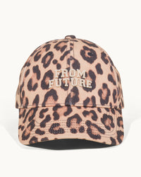 LEOPARD / NEW / QTY : 5 / Casquette à Visière Courbée From Future - Leopard