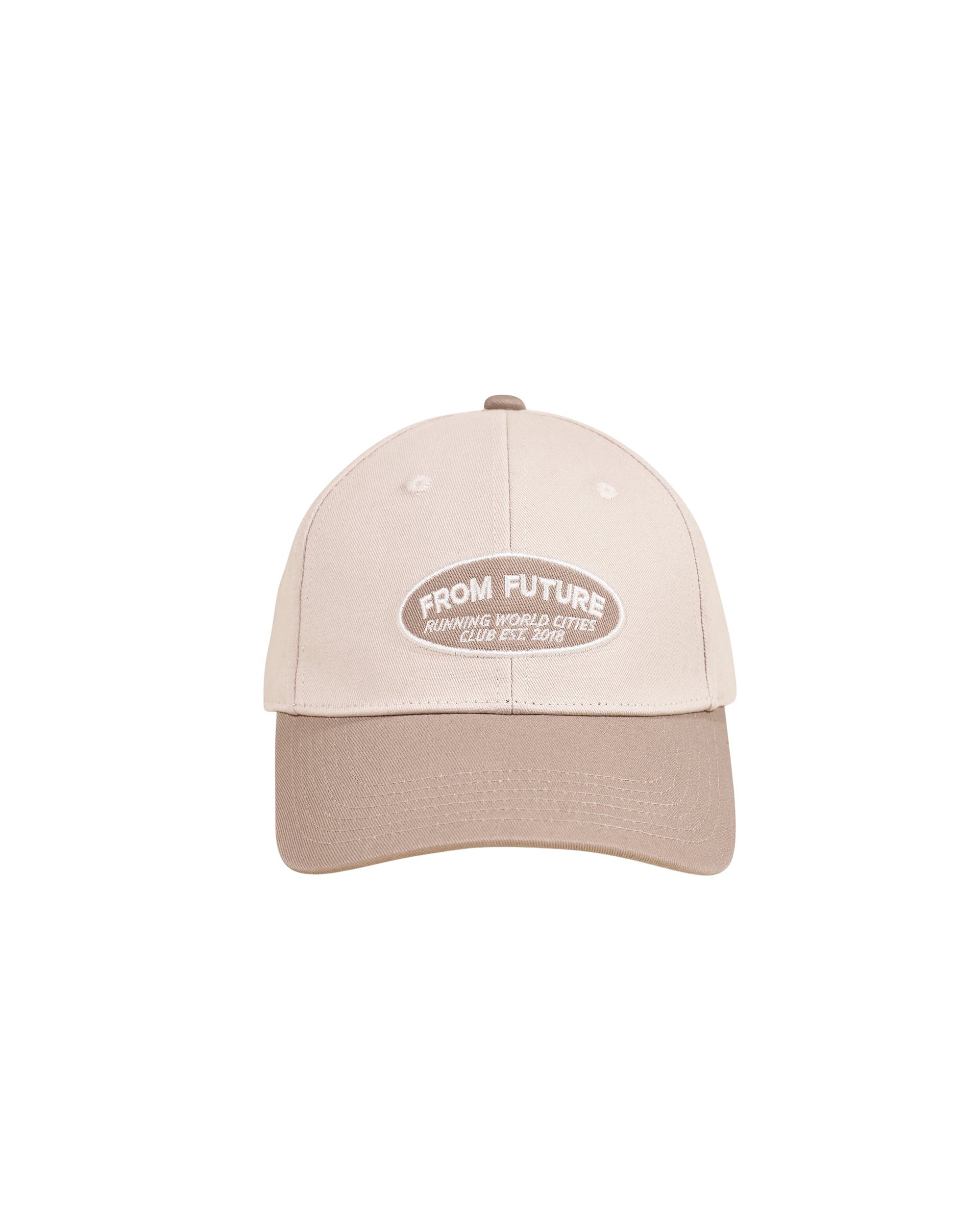 Casquette à visière courbée Running World Cities - Sable