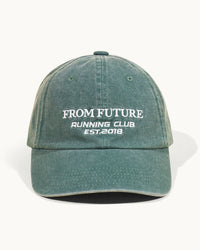 WASHED GREEN / NEW / QTY : 11 / Casquette A Visière Courbee From Future Est 2018 - Washed Green