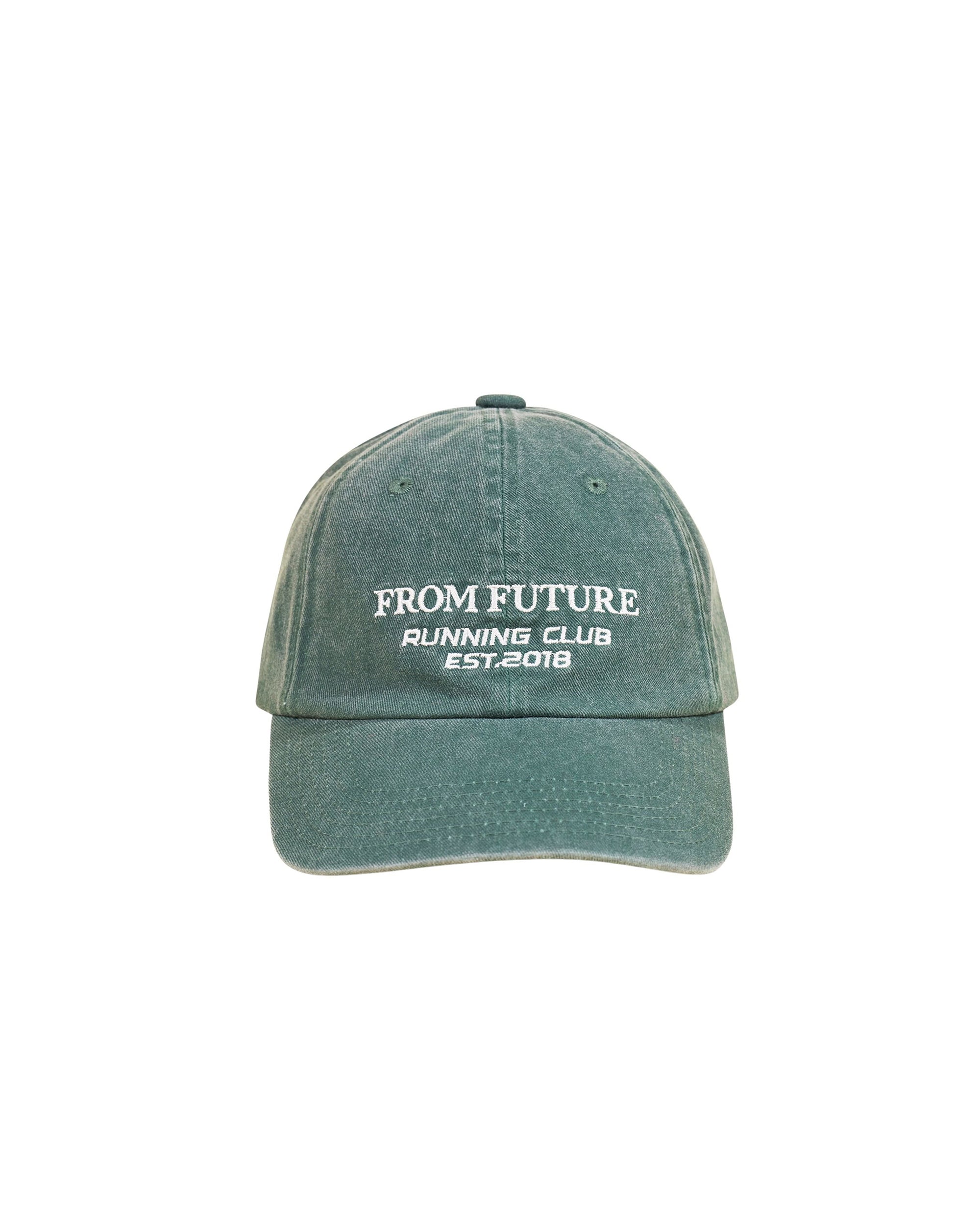 Casquette à visière courbée From Future - Washed Green