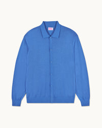 BOAT BLUE / NEW / QTY : 34 / Chemise Manches Longues - Boat Blue
