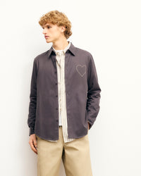 WASHED BLACK / NEW / QTY : 69 / Chemise Manches Longues - Washed Black