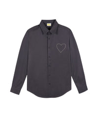 Chemise à manches longues - Washed Black