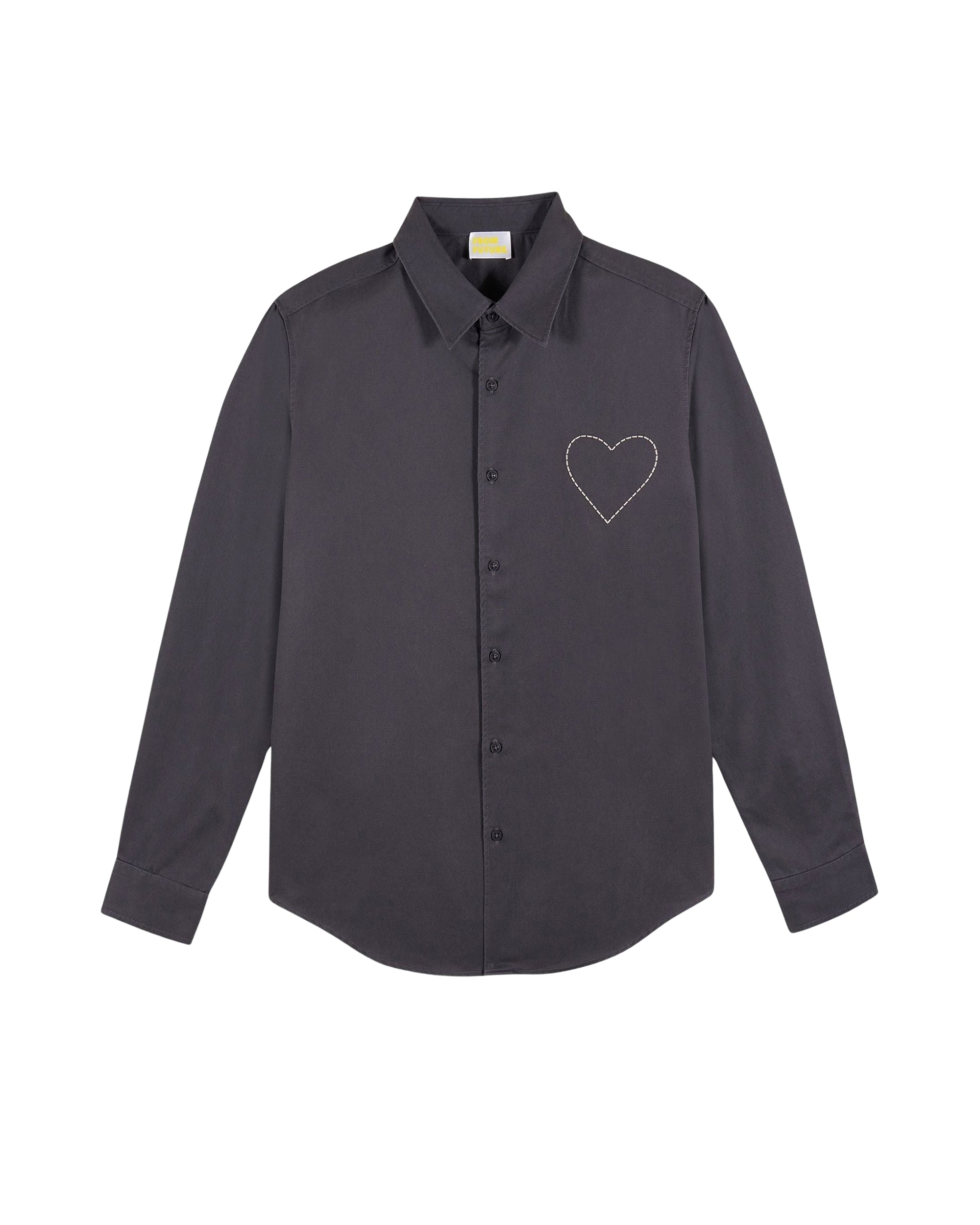 Chemise à manches longues - Washed Black