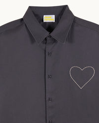 Chemise à manches longues - Washed Black
