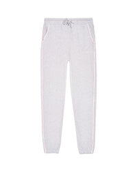 Pantalon de jogging large à poches - Gris Chiné Clair