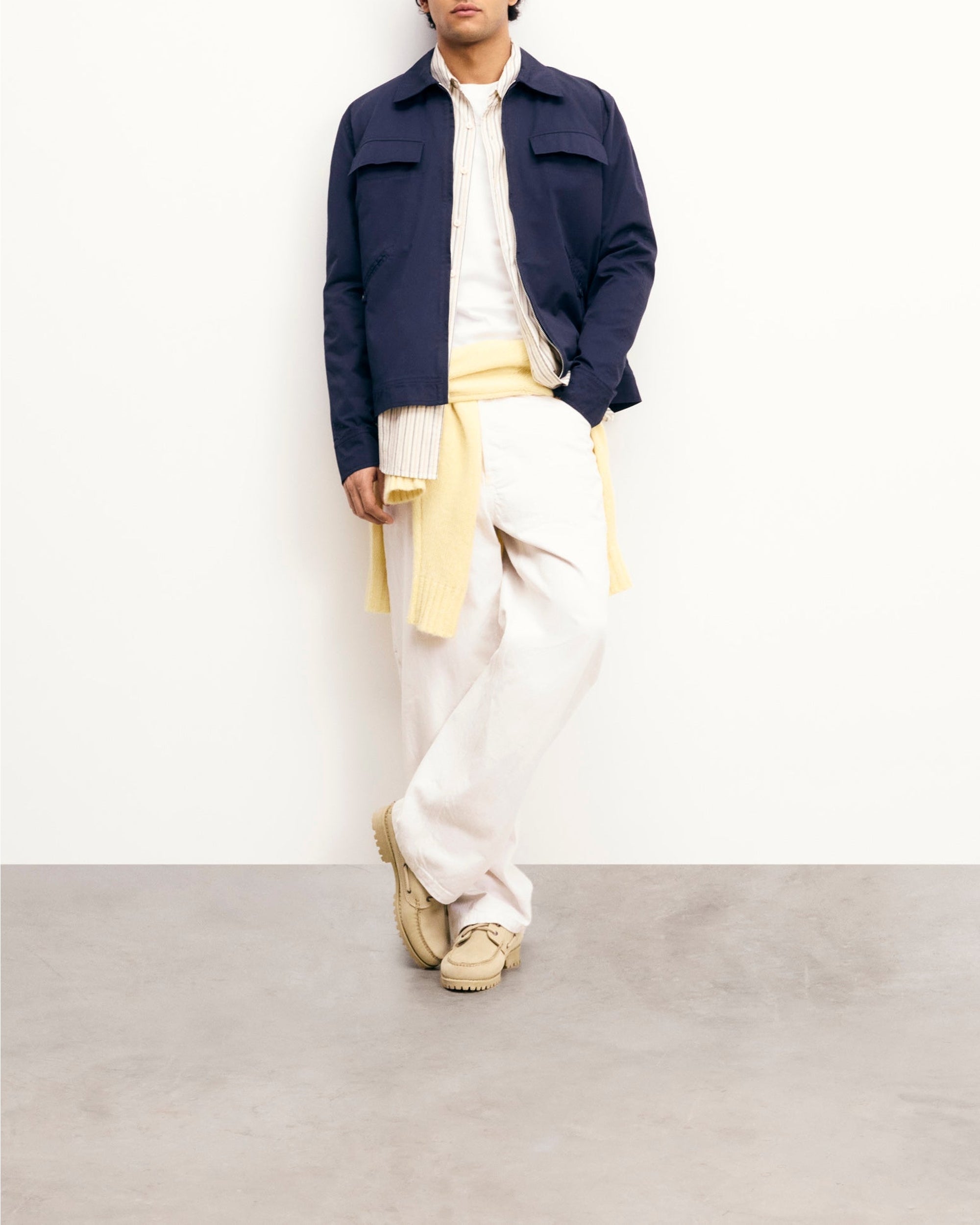 Veste à col chemise - Navy