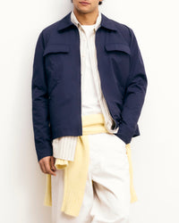 Veste à col chemise - Navy