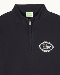 WASHED BLACK / NEW / QTY : 72 / Sweatshirt Col Camionneur - Washed Black