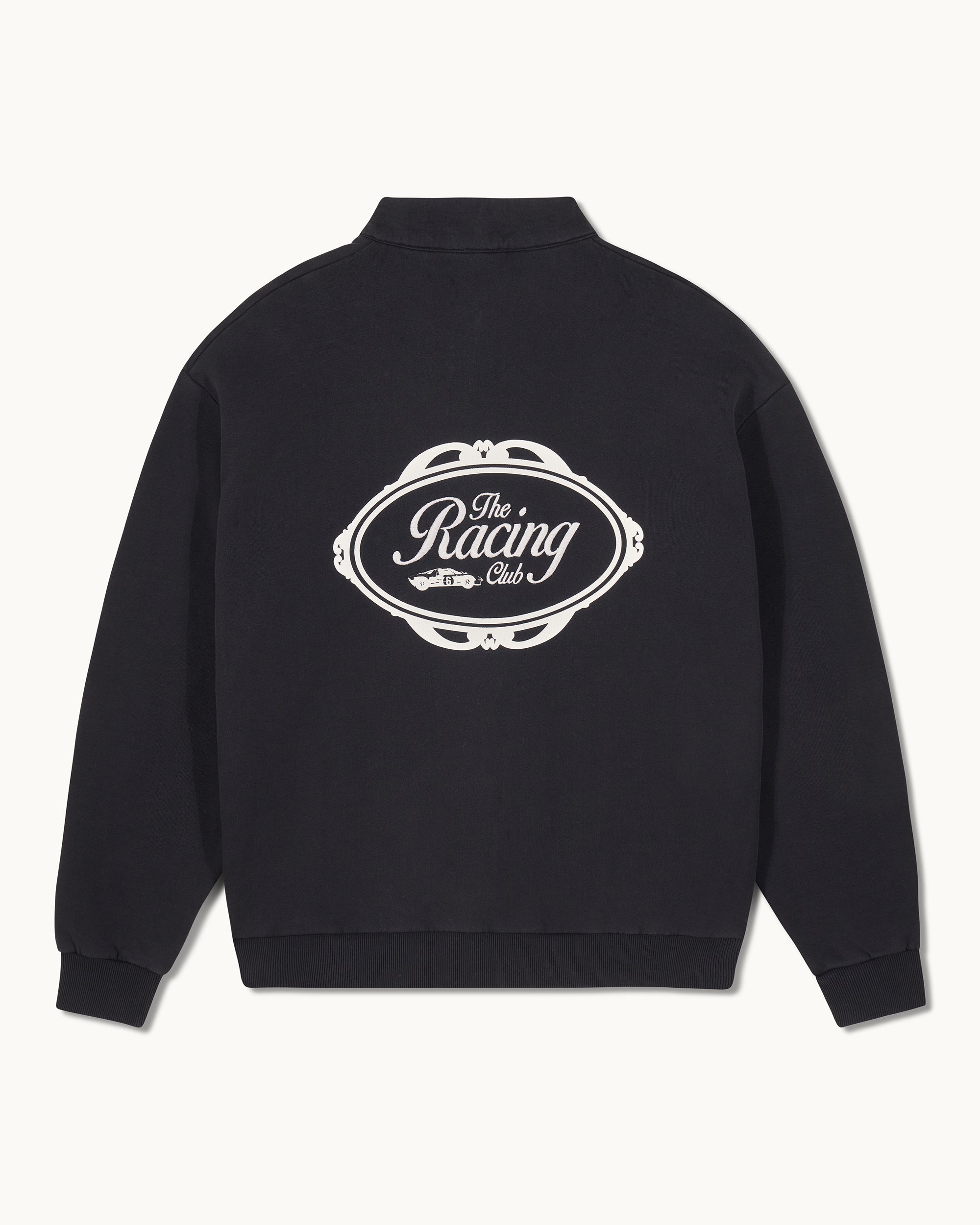 Sweatshirt à col camionneur - Washed Black