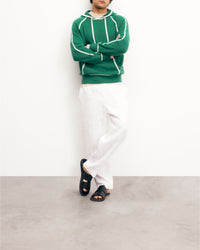 Hoodie en cachemire - Ocean Green