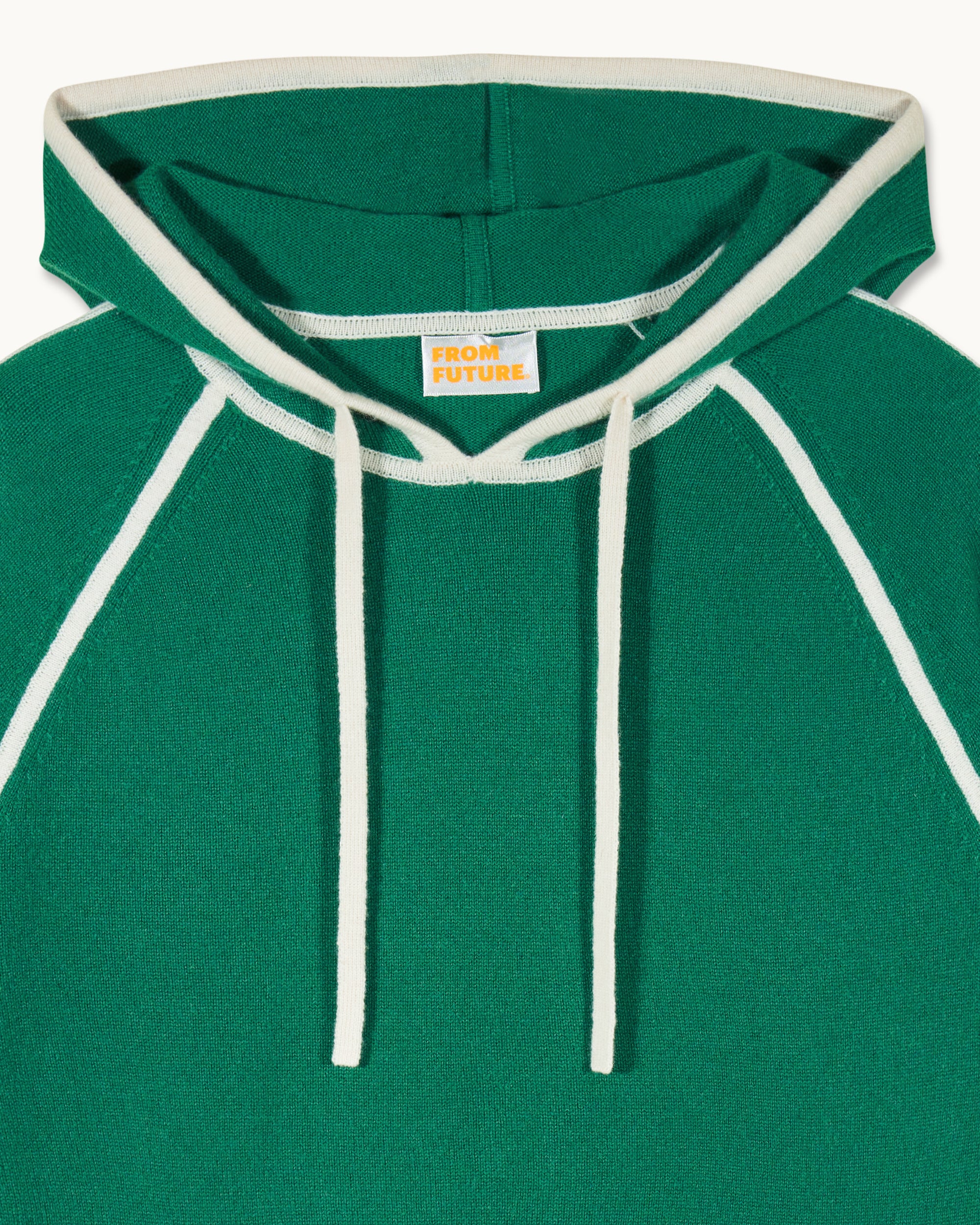 Hoodie en cachemire - Ocean Green