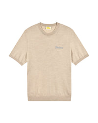 Pull à col rond Mc Future en laine - Beige Chiné