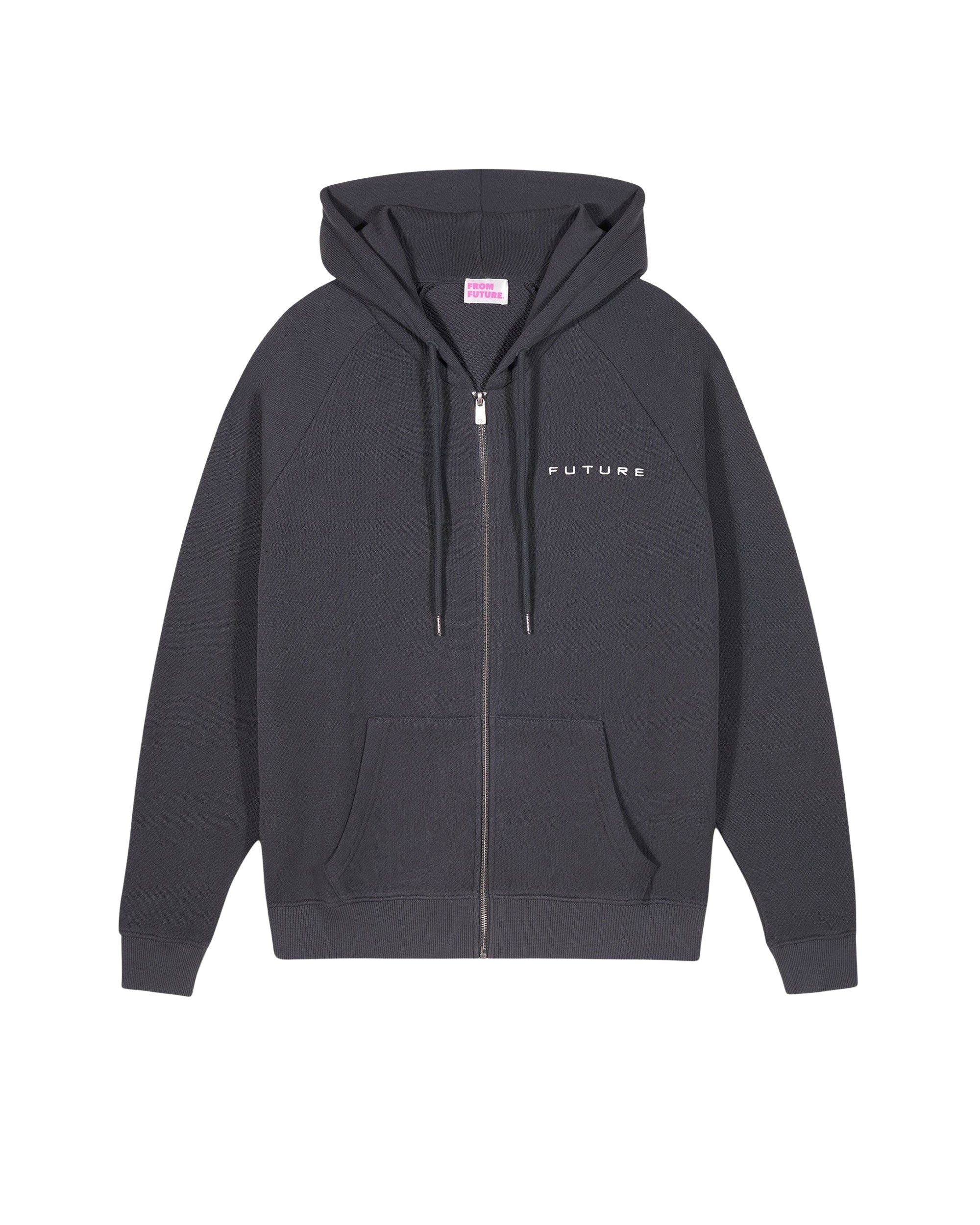 Hoodie zippé Future - Anthracite