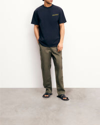T-shirt à col rond - Washed Black