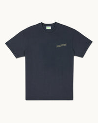 WASHED BLACK / NEW / QTY : 9 / T-shirt Col Rond Manches Courtes - Washed Black