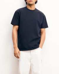 T-shirt à col rond - Washed Black