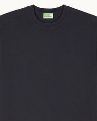 WASHED BLACK / NEW / QTY : 27 / T-shirt Col Rond Manches Courtes - Washed Black