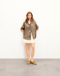 LEOPARD / NEW / QTY : 50 / Chemise Manches Longues Gaby - Leopard