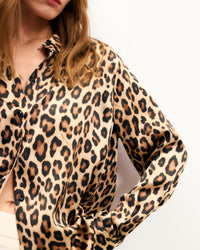 LEOPARD / NEW / QTY : 50 / Chemise Manches Longues Gaby - Leopard